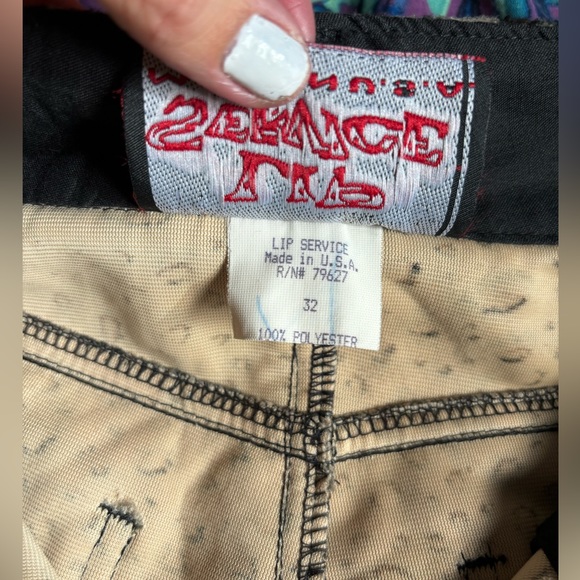 Vintage Velvet Leopard Pants - Picture 6 of 11